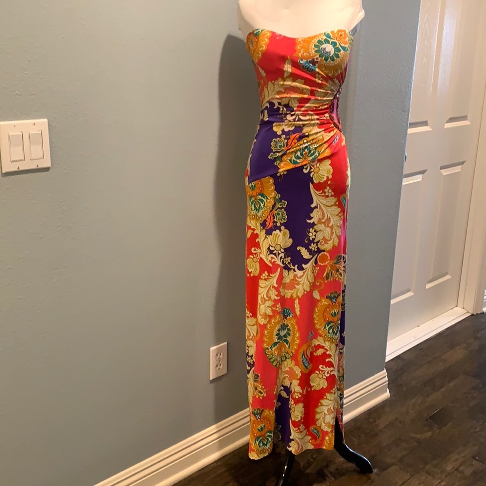 Armore Dress W/Side Stone Design